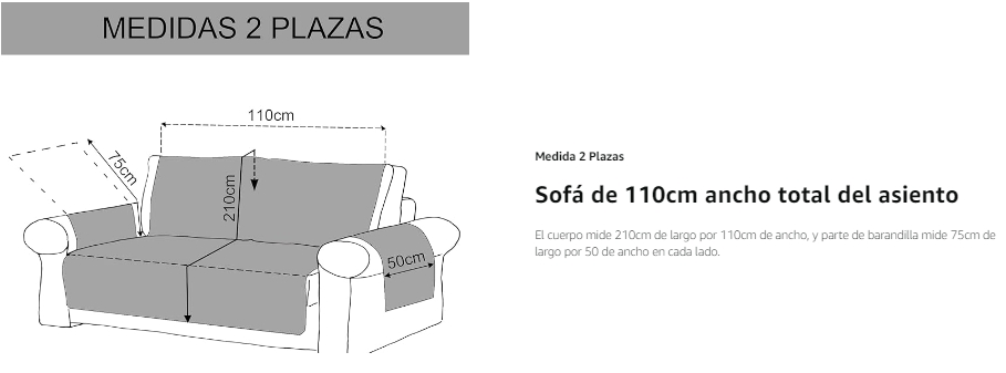 HOME TEXLOVA® | Cubre Sofa - Reversible- Protector Sofá-Acolchado Sofá-Fácil de Limpiar y Transpirable - details 4